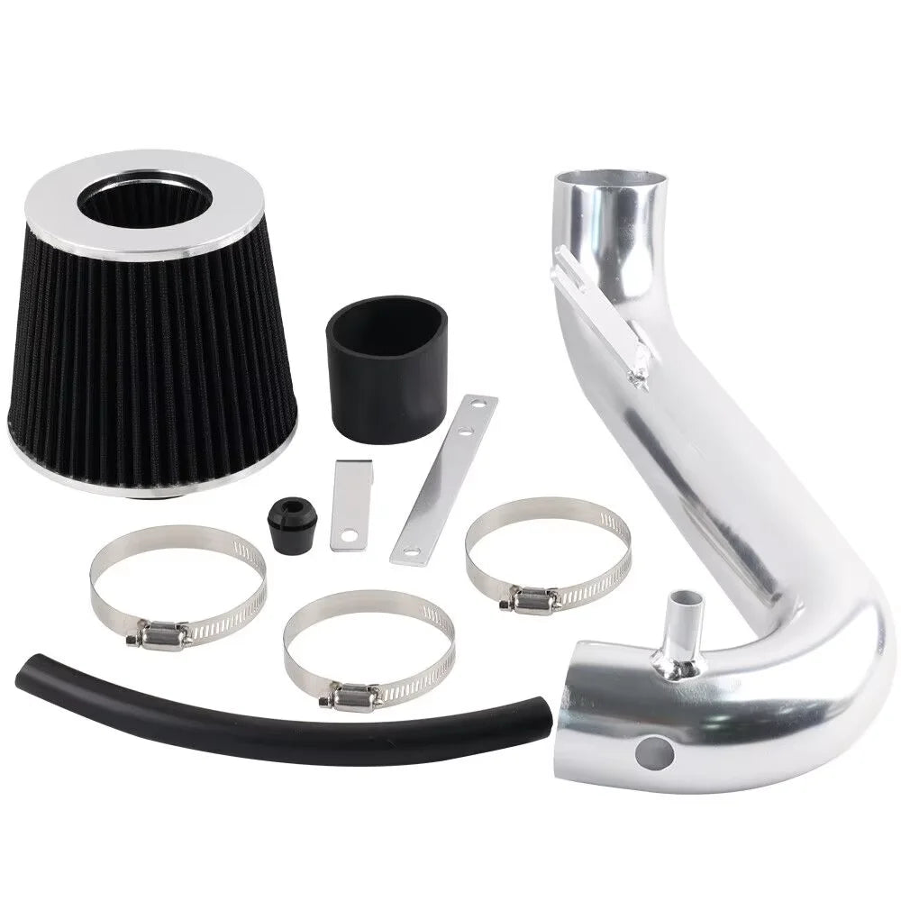 Aluminum Cold Air Intake Induction Pipe Black Filter For 01-05 Honda Civic 1.7L engine DX EX LX Performance Accessories