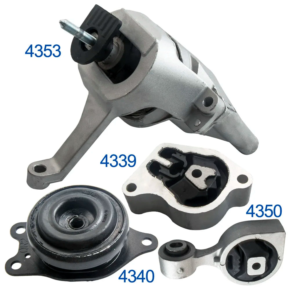 Maxpeedingrods  Engine Motor W/ Trans Mount Set 4 For 07-12 Nissan Altima 2.5L AT CVT Trans G238 4339 4340 4350 4353 M988