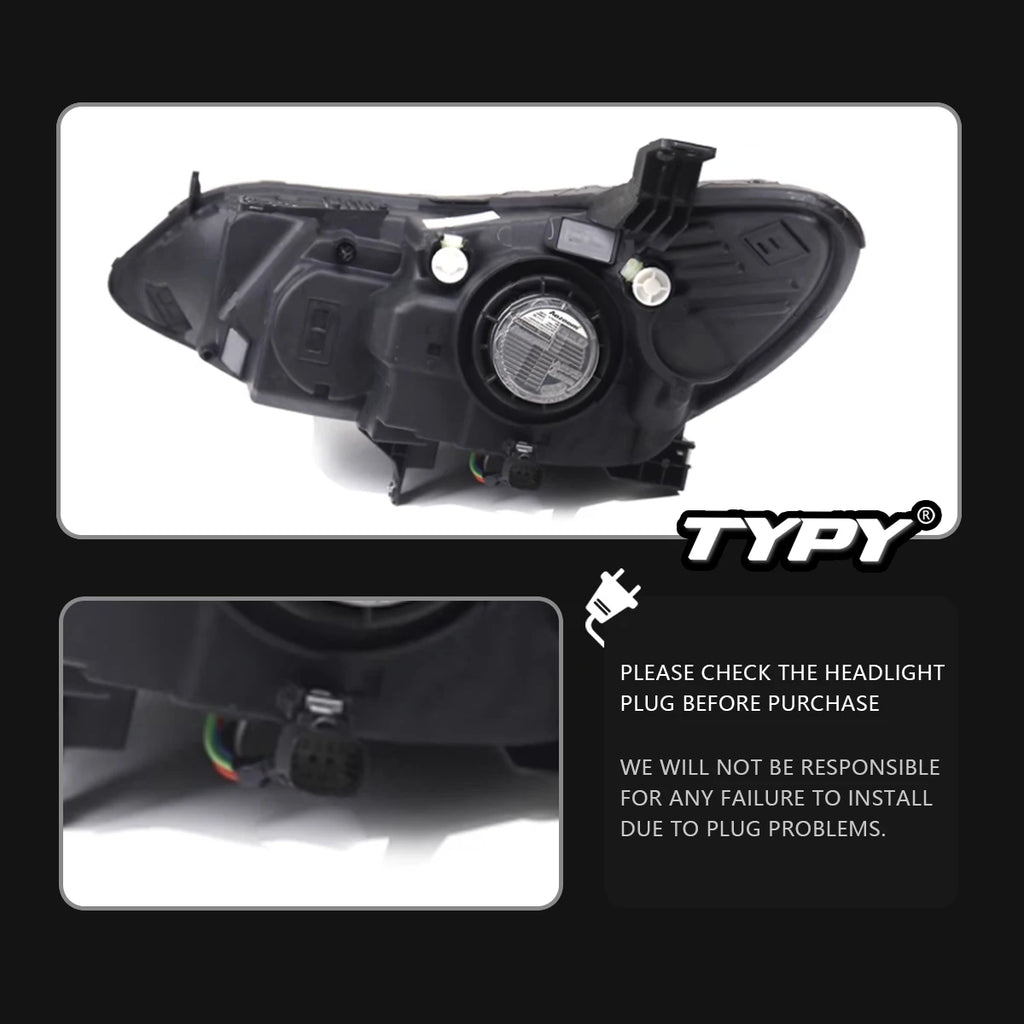 TYPY Car Lights For Chevrolet Cruz 2017-2020 Headlight LED Projetor head Lamp Daytime Running Light Automotive Accessories