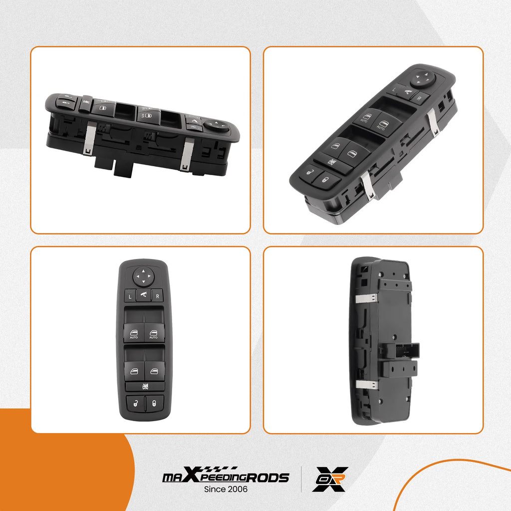 Front Left Power Window Control Switch Driver Side for 2016 2017 2018 Ram 1500 2500 3500 56046826AE