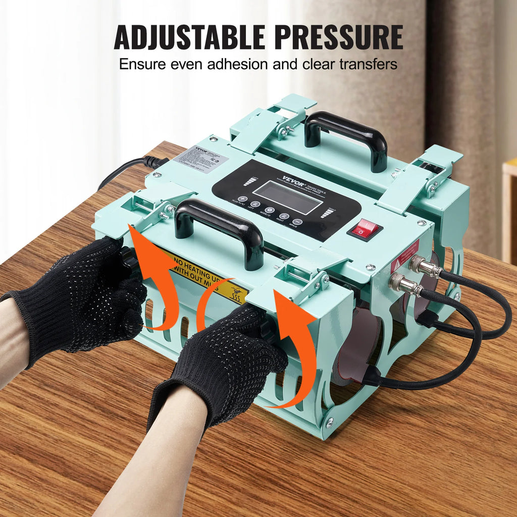 SucceBuy Tumbler Heat Press Machine 2 Station Heaters 11-30oz Mug Press Tumbler Press Sublimation Tumblers Cups and Mug 19.6lbs