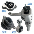 Maxpeedingrods  Engine Motor W/ Trans Mount Set 4 For 07-12 Nissan Altima 2.5L AT CVT Trans G238 4339 4340 4350 4353 M988