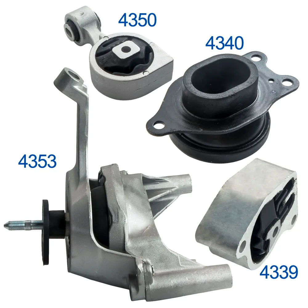 Maxpeedingrods  Engine Motor W/ Trans Mount Set 4 For 07-12 Nissan Altima 2.5L AT CVT Trans G238 4339 4340 4350 4353 M988